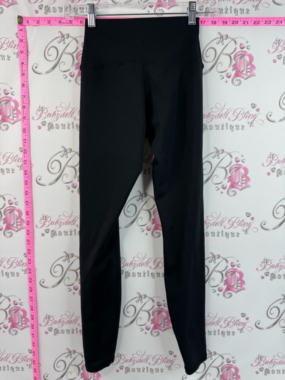 Zobha leggings tights stretchy pants black High-Waist Leggings - Picture 2 of 9